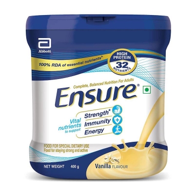 Picture of Ensure Vital Nutrients Vanilla Flavour- 400gm (imported Food )