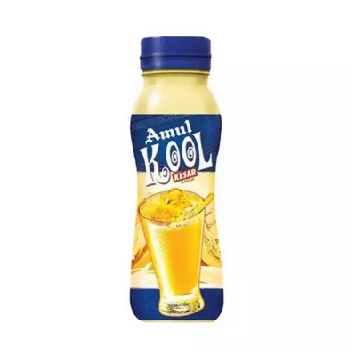 Picture of Amu Kool Kesar Flavour Milk Plastic Bottle