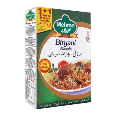 Picture of Mehran Biriyani Masala 55gm Pakistan