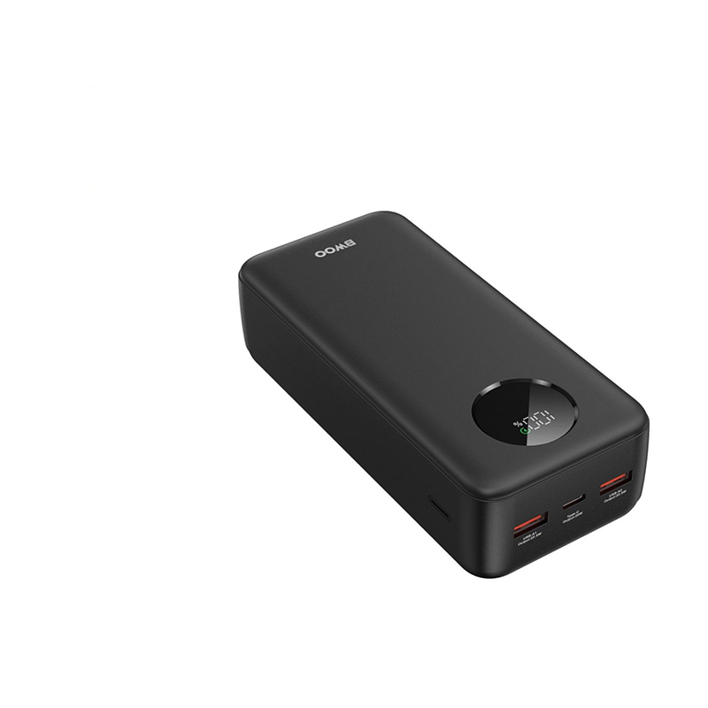 Picture of Bwoo BO-P64W 30000mAh 22.5W Black Power Bank With LCD Screen