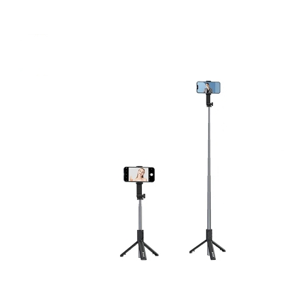 Picture of Bwoo BO-ZP13 Black 2 in 1 Standalone Selfie Stick With Tripod & Bluetooth Remote
