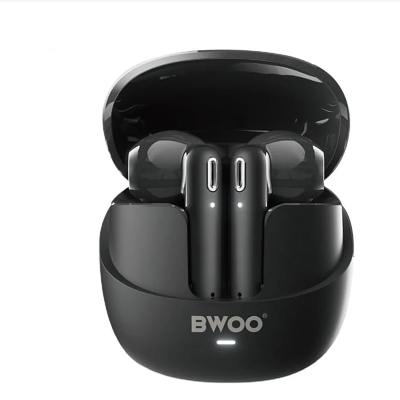 Picture of Bwoo BO-BW98-BK ENC Black TWS Bluetooth Earbuds