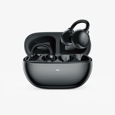 Picture of Bwoo BO-BW39 Open-Ear Clip-On Black TWS Bluetooth Earbuds