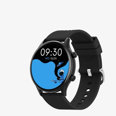 Picture of Bwoo BO-WA03-BK Black Bluetooth Calling Smart Watch