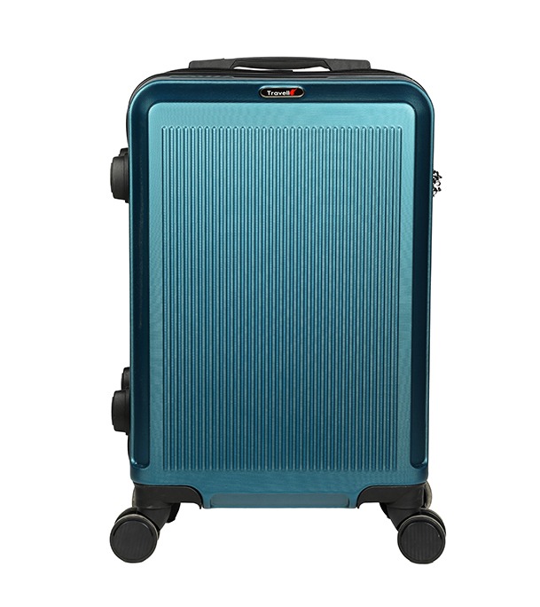 Picture of Travello 28 Inch Royal Zipper Unbreakable Body More Capacity Water Resistant Aluminum Luggage- Trolley Green