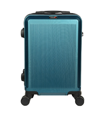 Picture of Travello 28 Inch Royal Zipper Unbreakable Body More Capacity Water Resistant Aluminum Luggage- Trolley Green
