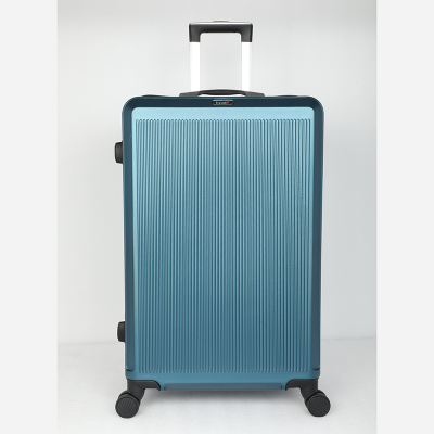 Picture of Travello 28 Inch Royal Zipper Unbreakable Body More Capacity Water Resistant Aluminum Luggage- Trolley Green