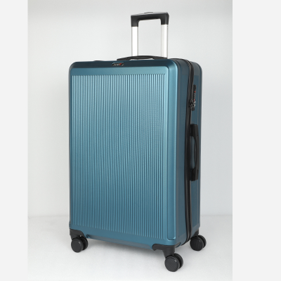 Picture of Travello 28 Inch Royal Zipper Unbreakable Body More Capacity Water Resistant Aluminum Luggage- Trolley Green