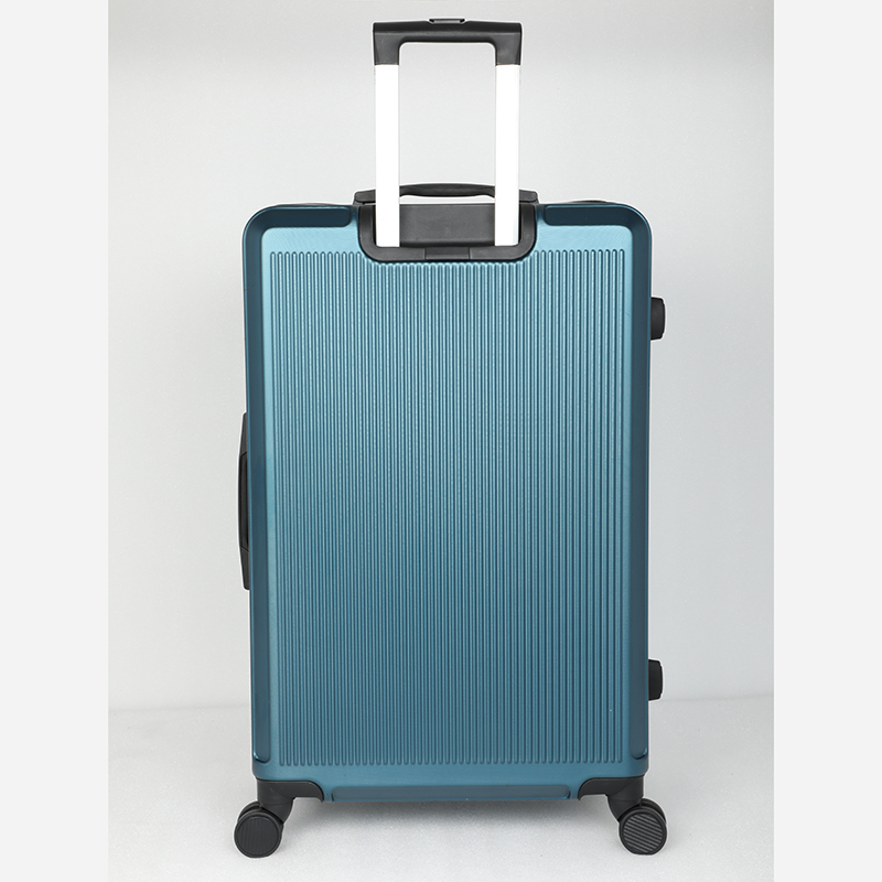 Picture of Travello 28 Inch Royal Zipper Unbreakable Body More Capacity Water Resistant Aluminum Luggage- Trolley Green