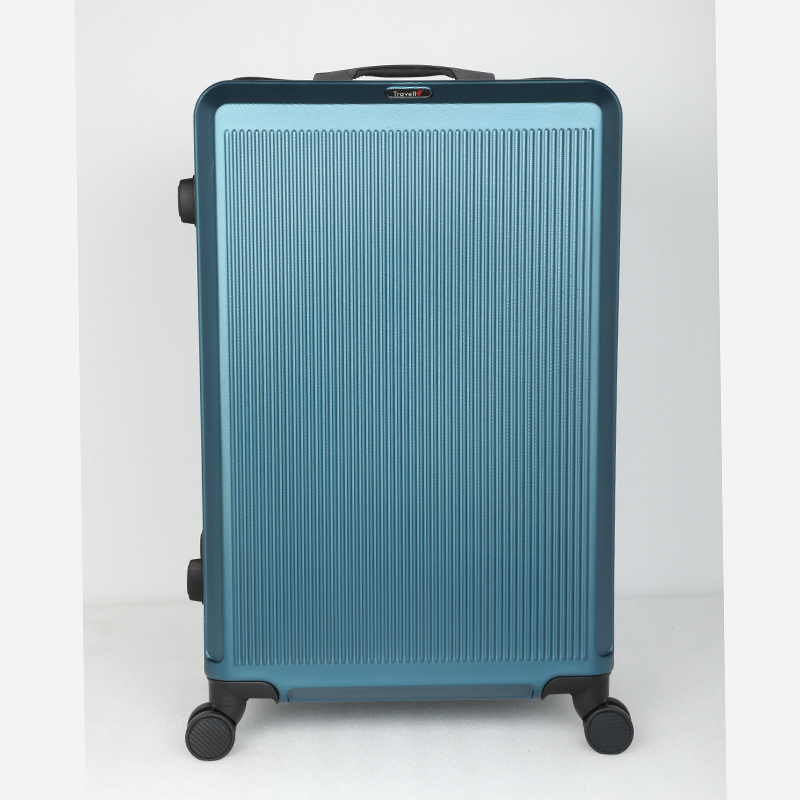 Picture of Travello 28 Inch Royal Zipper Unbreakable Body More Capacity Water Resistant Aluminum Luggage- Trolley Green