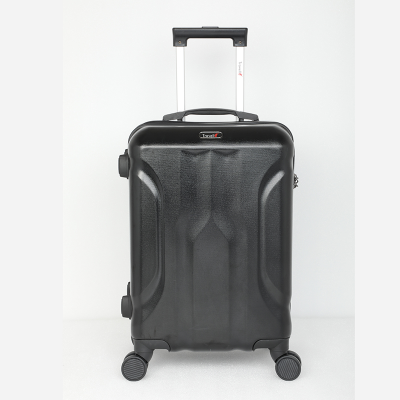 Picture of Travello Luxury Plus 20 Inch Ultra Light Weight Strong Build Quality Water-Resistant Double Caster Wheel Bigger Space Hardtop Luggage-Trolley Black