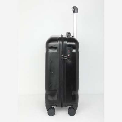 Picture of Travello Luxury Plus 20 Inch Ultra Light Weight Strong Build Quality Water-Resistant Double Caster Wheel Bigger Space Hardtop Luggage-Trolley Black