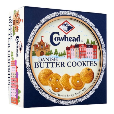 Picture of Cowhead Danish Butter Cookies 400gm