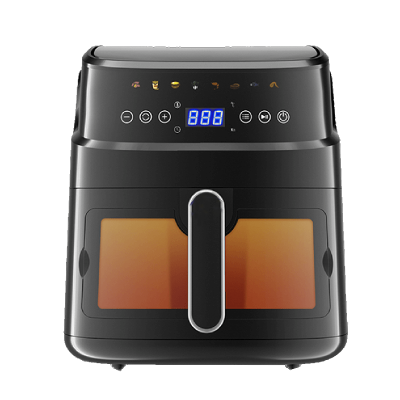 Picture of 6 Liter Miyako Air Fryer AF-5012 Digital Touch Control Panel
