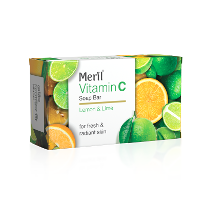 Picture of Meril Vitamin C Soap (Lemon & Lime)-150gm
