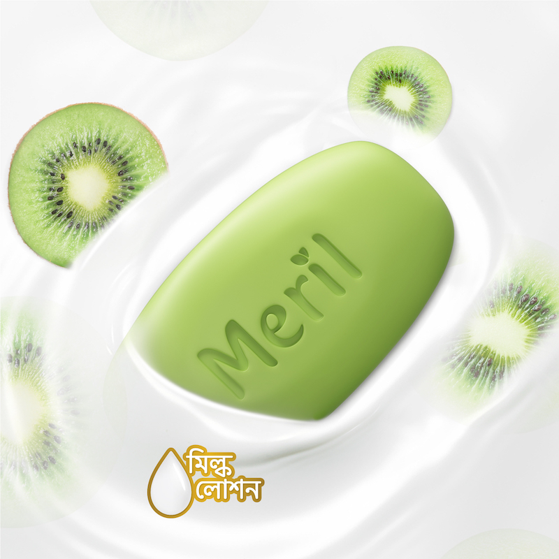Picture of Meril Milk & Kiwi Soap - 100 gm