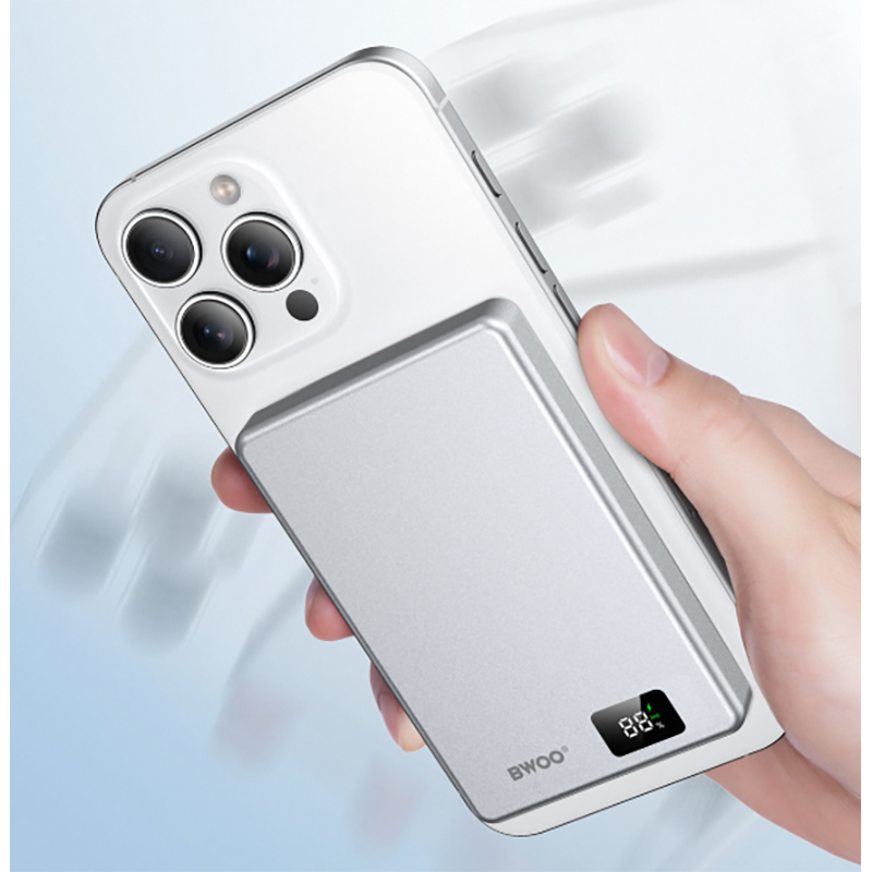 Picture of BWOO BO-P76 10000mAh Ultra Slim Magnetic Power Bank Fast Charging