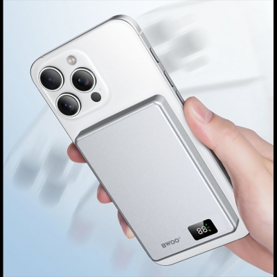 Picture of BWOO BO-P76 10000mAh Ultra Slim Magnetic Power Bank Fast Charging