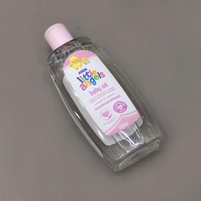 Picture of ASDA - Little Angels Baby Oil 300ml (Made in UK)