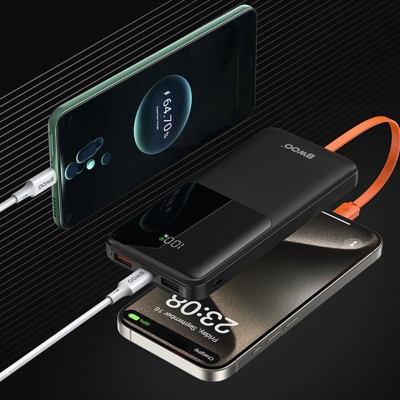 Picture of BWOO BO-P60 10000mAh 22.5W Fast Charging Travel Power Bank