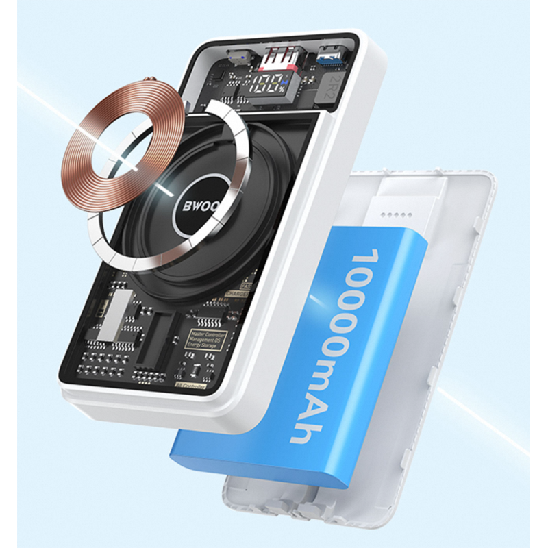 Picture of BWOO BO-P49 Magnetic Wireless Charging Power Bank