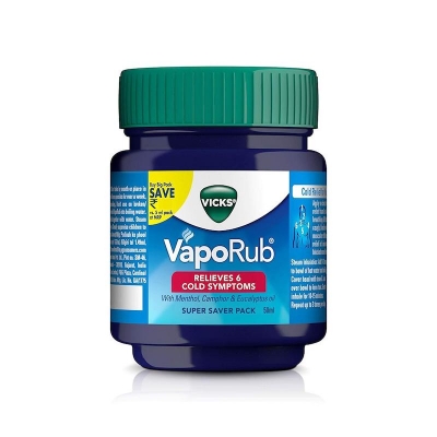 Picture of Vicks Vaporub Ointment Relieves 6 Cold Symptoms (INDIAN) - 50ML