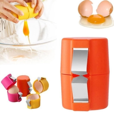 Picture of Egg Shell Opener, 2025 New Egg Cracker Tool for Raw Eggs, Hard Boiled Egg PeelerSeparator,Egg Shell Remover Kitchen Gadgets