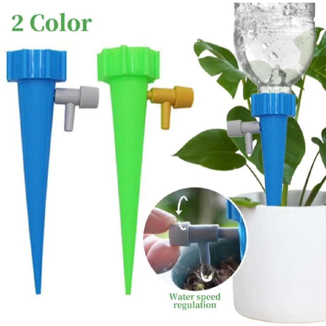 Picture of 1 Pcs Self Plant Watering Spikes Auto Drippers Irrigation Devices Vacation Automatic Plants Water System With Adjustable