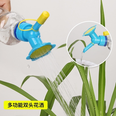 Picture of New Home Garden Flower Plant Water Sprinkler For Flower Waterers Bottle Watering Cans Sprinkler 2 In 1 Plastic Sprinkler Nozzle