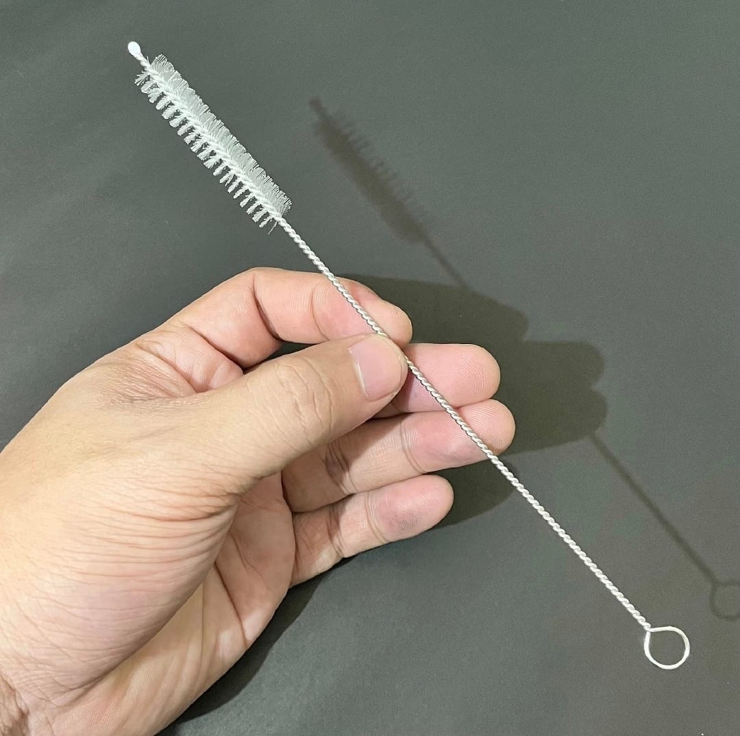 Picture of Stainless Steel Straw Cleaning Brush Narrow Pipe Cleaner