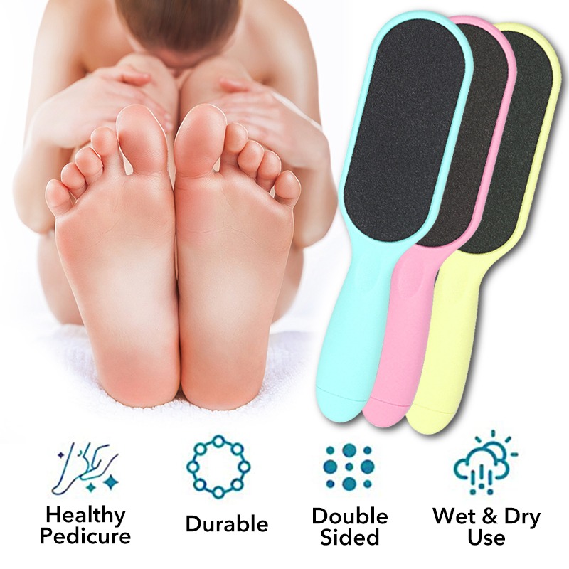 Picture of Foot Rasp Profession Double Sided Pedicure Foot Rasp File Cuticle Cleaner Feet Health Care for Hard Dead Skin Callus Remover