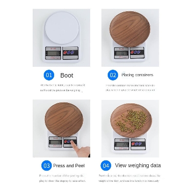 Picture of SF400 Kitchen Scales Digital Balanca Food Scale High Precision Kitchen Electronic Scale 10kg Digital Baking Food Scale - Weight Machine Digital