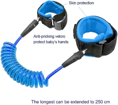 Picture of Anti Lost Wrist Link for Toddlers, Toddler Leash Wrist Baby Safety Leashes Wrists for Kids,Boys, Child