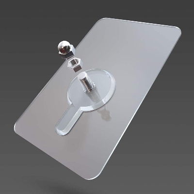 Picture of Hook Non-Marking Screw 10Pcs Punch-Free Wall Stickers Home Seamless Nail With Nut And Nut Cap