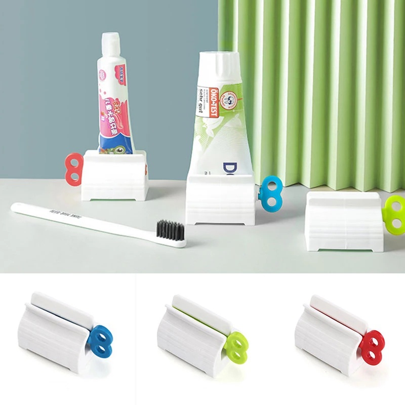 Picture of Lazy Manual Toothpaste Squeezer Facial Cleanser Sample Hand Cream Toothpaste Press Bathroom Supplies Squeezer