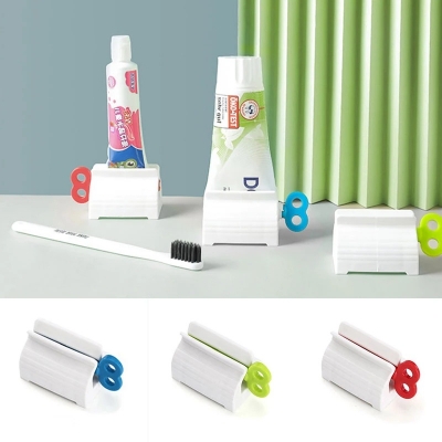 Picture of Lazy Manual Toothpaste Squeezer Facial Cleanser Sample Hand Cream Toothpaste Press Bathroom Supplies Squeezer