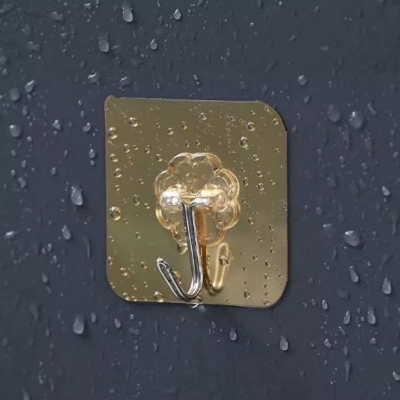 Picture of Transparent Clamp Wall Hook (Set Of 10)