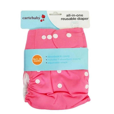Picture of Baby  Button  Panty For: 0-24 monthsInclude:  1 Free Pad