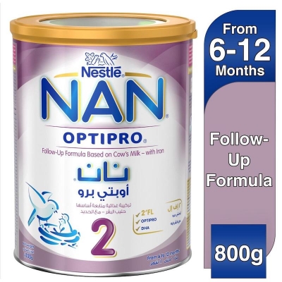 Picture of Nan2 Optipro Follow-Up formula Milk (From 6 To 12 Months) 800gm Dubai