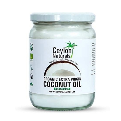 Picture of Ceylon Naturals Organic Extra Virgin Coconut oil 500 ml