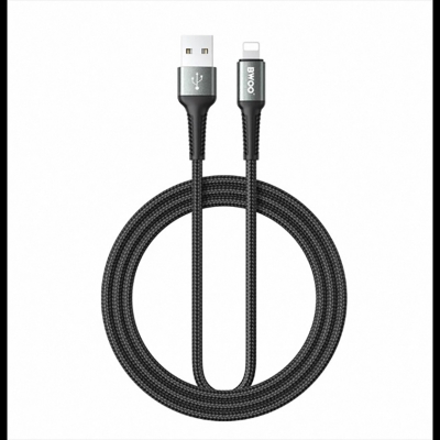 Picture of Bwoo BO-X288C-2M USB Male to USB Type-C Male, 2 Meter, Black Charging & Data Cable