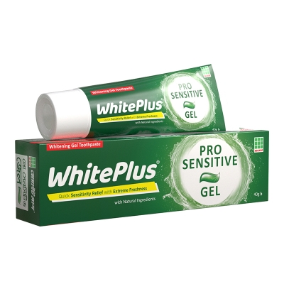 Picture of White Plus Pro-Sensitive Gel Toothpaste - 40gm 