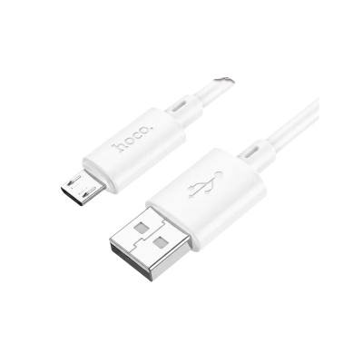 Picture of Hoco X88 USB‑A → Micro‑USB Cable | 1 m Fast Charging & Data Sync | 2.4 A High‑Current | 4‑Core OFC 3.2 mm | PVC Jacket & Connectors | Lightweight 22 g | Android, Tablet Compatibility