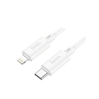 Picture of Hoco X88 Type‑C → Lightning Fast Charging Cable | PD 20 W | 1 m PVC‑Jacketed | 3 A High‑Speed & 480 Mbps Data | Durable Connectors | iPhone & iPad Compatible | Portable Black/White Options