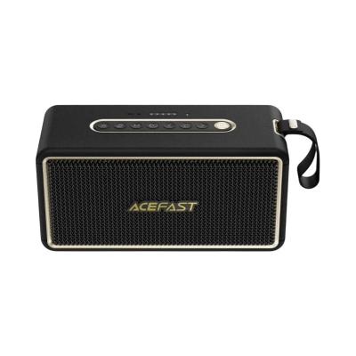 Picture of ACEFAST | K3 Ultra | 120W Peak Bluetooth 5.4 Portable Speaker | 3 Drivers (1×66W + 2×27W) + 2 Passive Radiators | IPX6 | 4500mAh ≈19H | TWS Stereo | DSP & RGB Lights | USB/TF/AUX | USB-C Charging | Outdoor Party Speaker