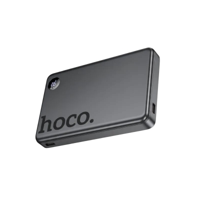 Picture of HOCO | Q34 Clever 10000mAh Magnetic Wireless Power Bank | PD 20W USB-C + 15W/10W/7.5W/5W Wireless | USB-C 18W Input | LED Digital Display | Aluminum Alloy Body | For Android & iPhone