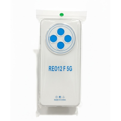 Picture of Phone case For OPPO Reno 12F Back cover Air Protection Silicone Clear Transparent Shockproof Cover For OPPO Reno 12F 5G Cover cases