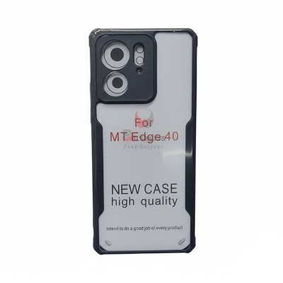 Picture of For Motorola Edge 40 Xunddu Bumper Case Reinforced Corner with Shock-Proof Transparent Full Air Protection Back Cover
