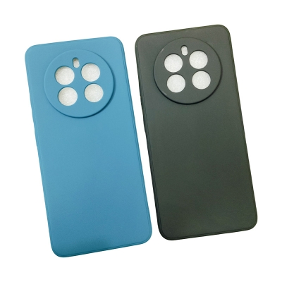 Picture of For 𝐑𝐞𝐚𝐥𝐦𝐞 𝐏𝟏 𝟓𝐠 Silicone Back Case with Camera Protective Soft Touch Finised Silky Liquid Silicone Premium Mobile Phone Back Cover Realme P1 5G Back Case RealmeP1 5g