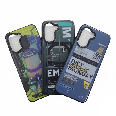 Picture of for Vivo Y18 / Y18e/  Y03 Back Cover Spider-Man Pattern Soft Camera Protection Rubber Square Ladder Phone Case